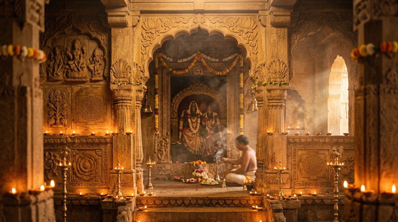 दीपावली महालक्ष्मी-गणेश पूजन विधि - दर्शन चित्र 2